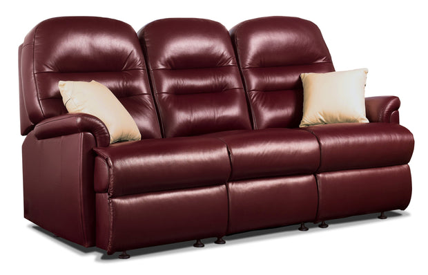 Charlotte Leather 3 Seater Sofa