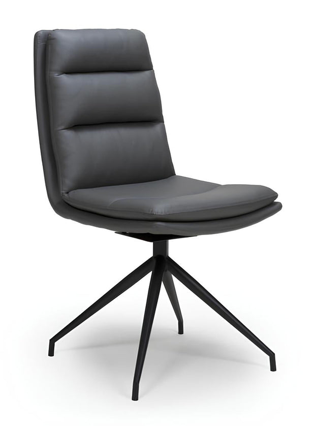 Nobo Swivel Dining Chair - Grey Set of 2