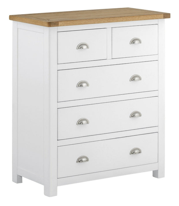 Portland Wellington 2+3 Chest - White