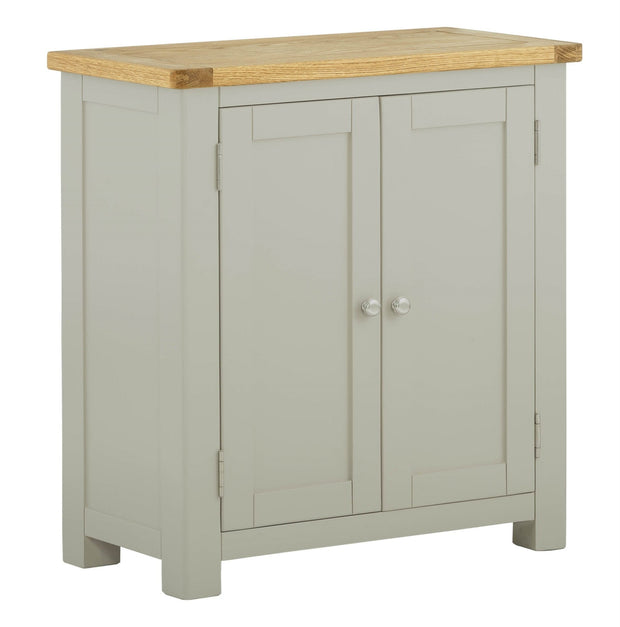 Portland 2 Door Cabinet - Stone