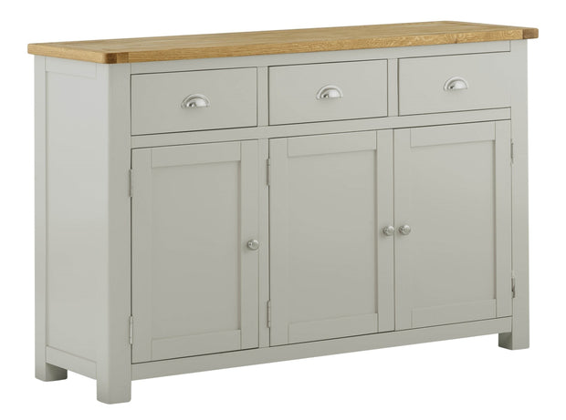 Portland 3 Door Sideboard - Stone