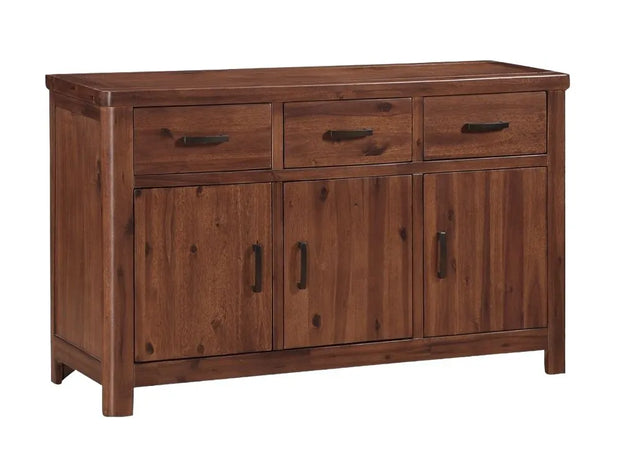 Andorra Dark Acacia 3 Door Sideboard