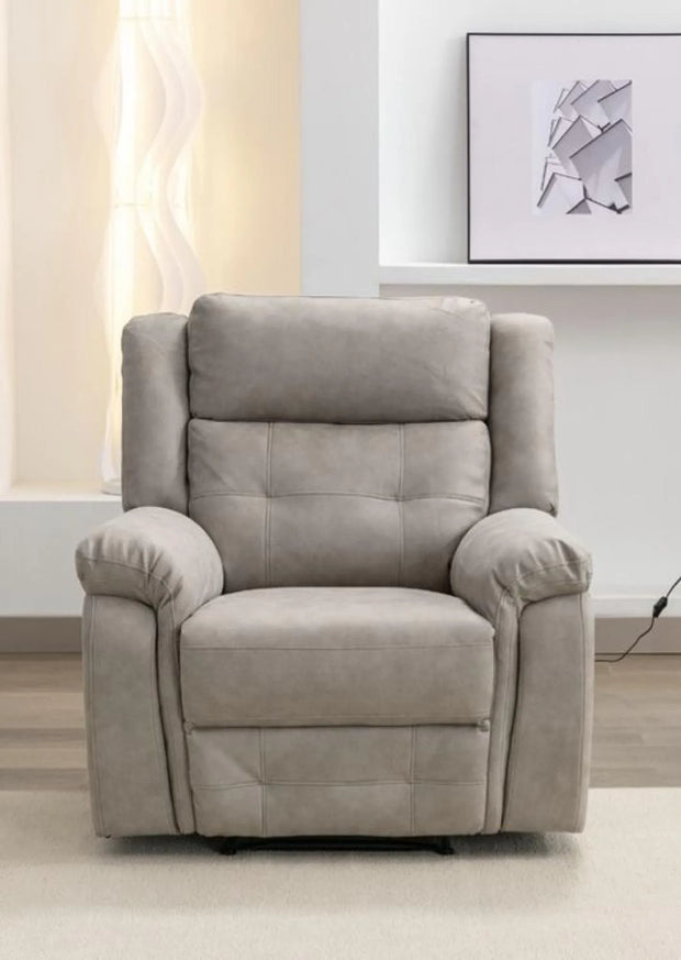 Berkeley Recliner Armchair Light Grey