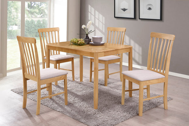 Cologne 1x4 Fixed Dining Set