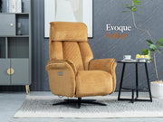 Evoque Swivel Electric Armchair