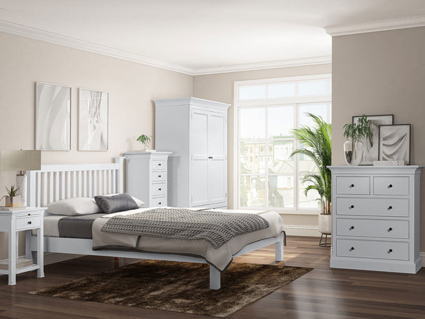 Verona 3 Drawer Bedside Cabinet