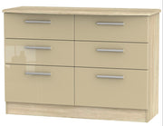 Knightsbridge 6 Drawer Midi Chest Of Drawers