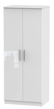 Knightsbridge 2ft 6in Plain Wardrobe