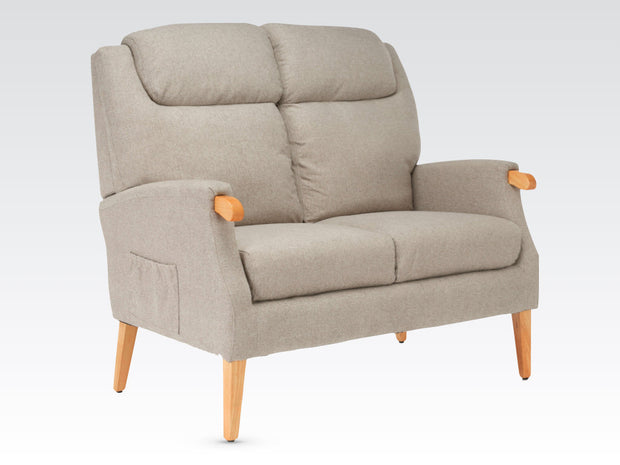 Lisbon 2 Seater Sofa Taupe