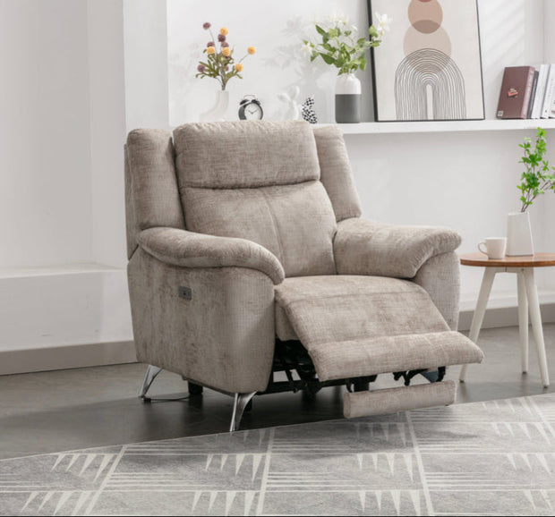 Marilyn Electric Recliner Armchair Fossil