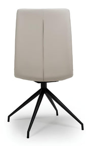 Nobo Swivel Dining Chair - Taupe Set of 2