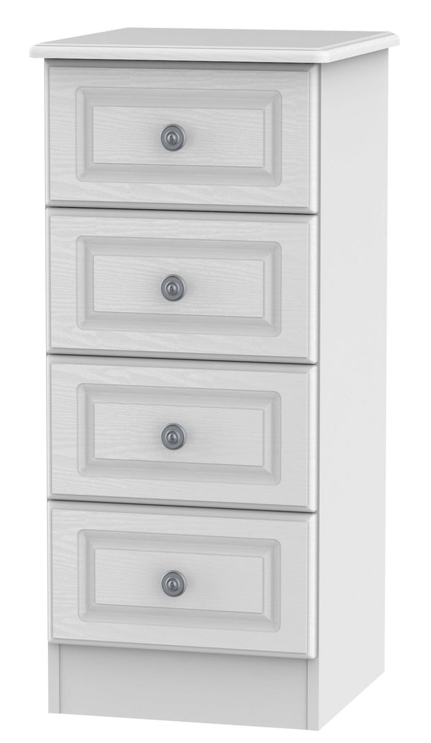 Pembroke 4 Drawer Narrow Chest Of Drawers