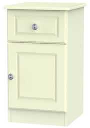 Pembroke 1 Door 1 Drawer Bedside Cabinet