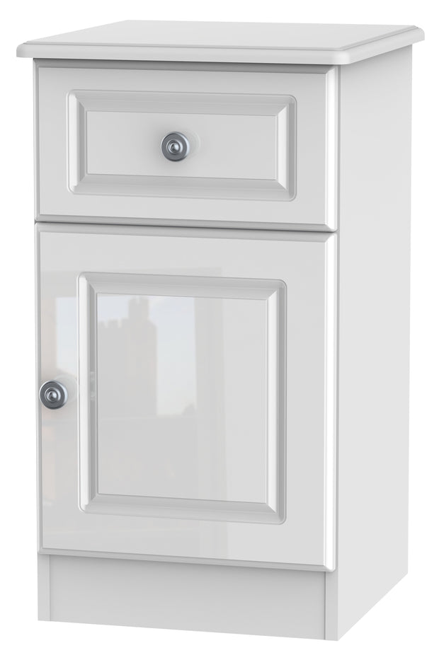 Pembroke 1 Door 1 Drawer Bedside Cabinet