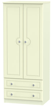 Pembroke 2 Door 2 Drawer Tall Wardrobe