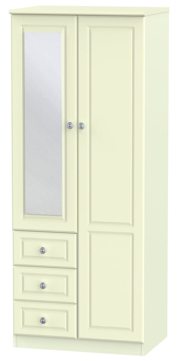 Pembroke 2 Door 3 Drawer Wardrobe
