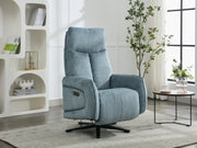 Prestige Fabric Electric Swivel Chair