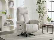 Prestige Fabric Electric Swivel Chair
