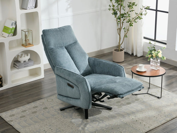 Prestige Fabric Electric Swivel Chair
