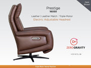 Prestige Leather Electric Swivel Chair