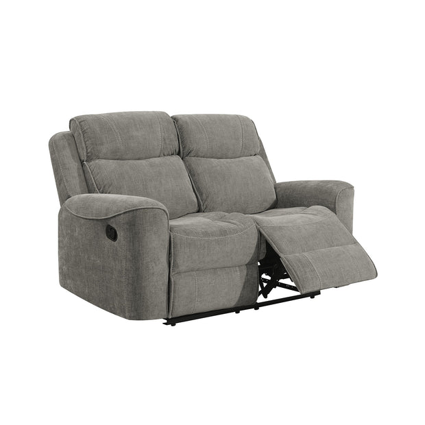 Sandhurst 2 Seater Recliner Light Grey