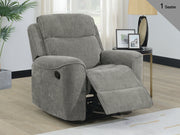 Sandhurst Chair Recliner Light Grey