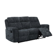 Sandhurst 3 Seater Recliner Dark Grey