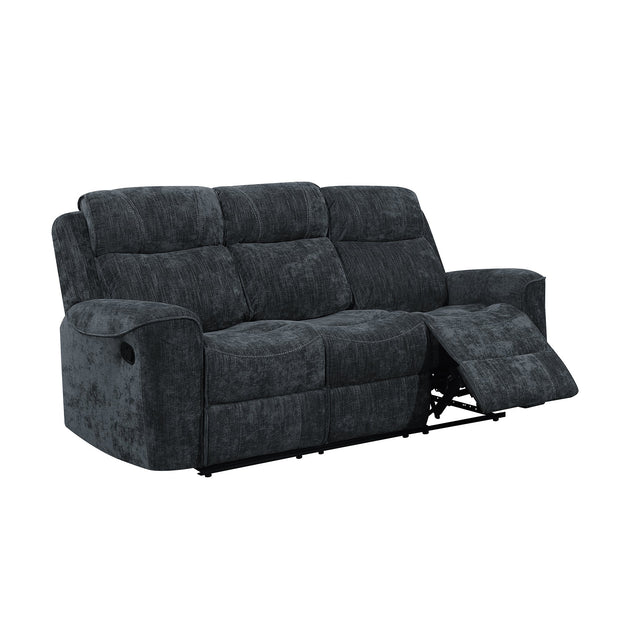 Sandhurst 3 Seater Recliner Dark Grey