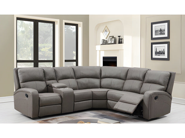 Silverton Corner Recliner Suite Taupe