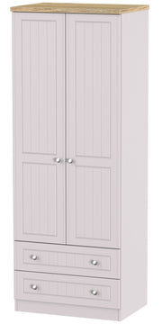 Vienna 2 Door 2 Drawer Tall Wardrobe