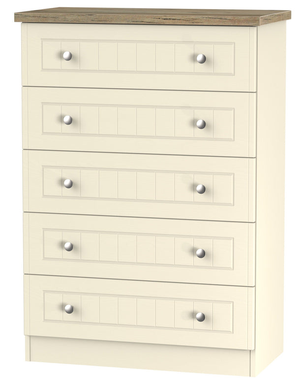 Vienna 5 Drawer Chest Of Drawers