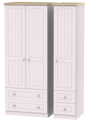 Vienna 3 Door 4 Drawer Wardrobe