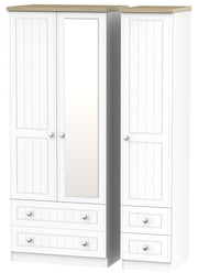Vienna 3 Door 4 Drawer Combi Wardrobe