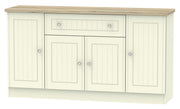 Vienna 4 Door 1 Drawer Wide Sideboard