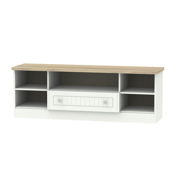 Vienna 1 Drawer Wide Open TV Unit
