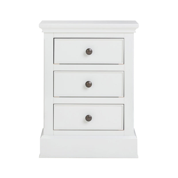 Verona 3 Drawer Bedside