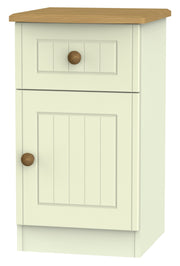 Warwick 1 Door 1 Drawer Bedside Cabinet