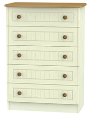 Warwick 5 Drawer Chest Of Drawers