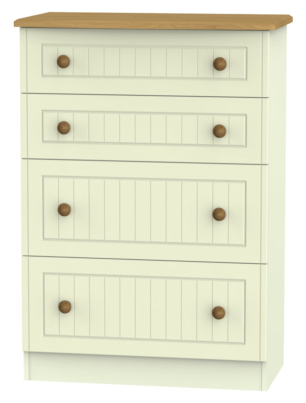 Warwick 4 Drawer Deep Chest Of Drawers