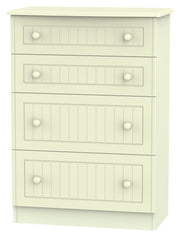 Warwick 4 Drawer Deep Chest Of Drawers