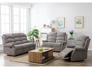 Windsor Latte Fabric Armchair
